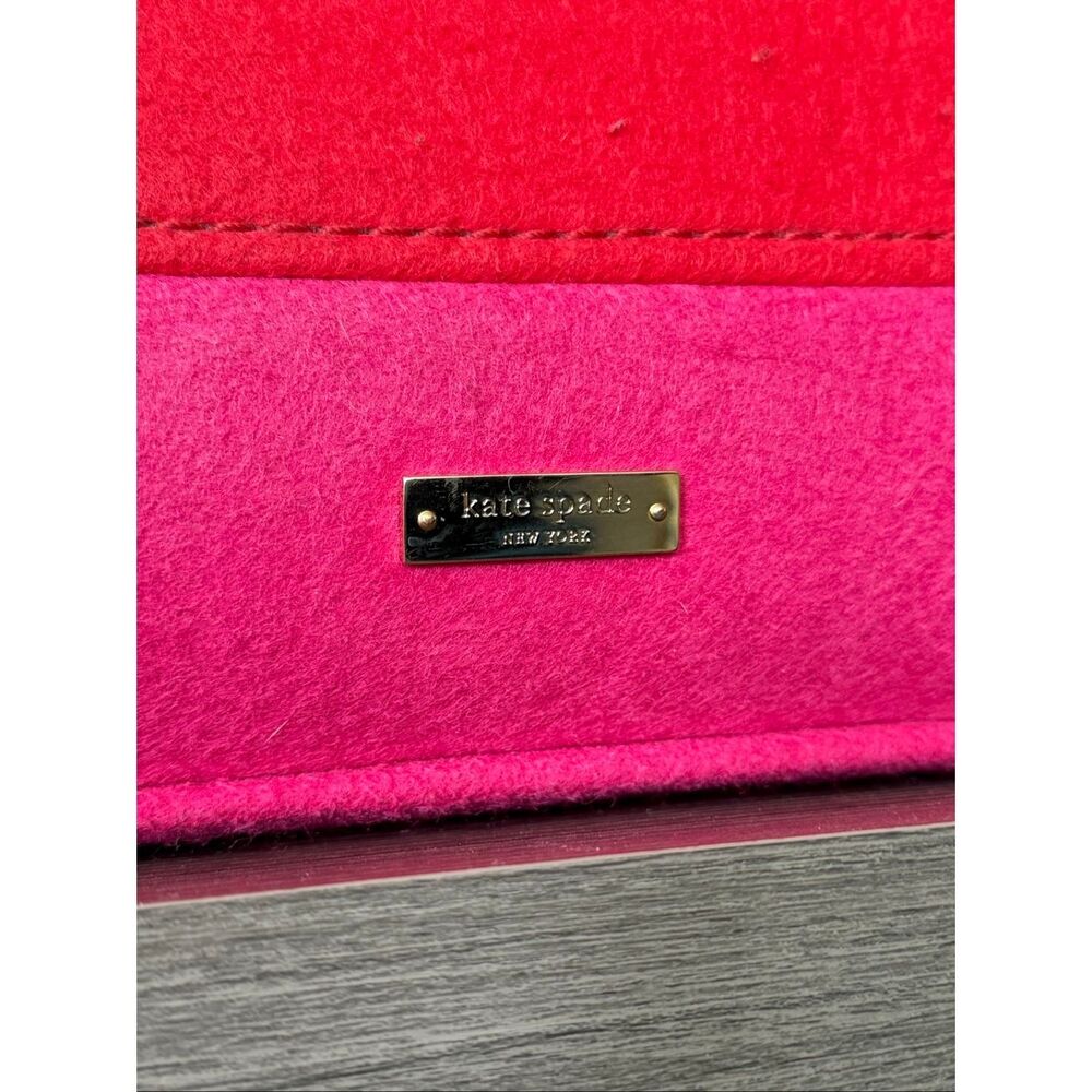 Kate Spade New York Beantown Quinn Tote Red Pink - Picture 9 of 10